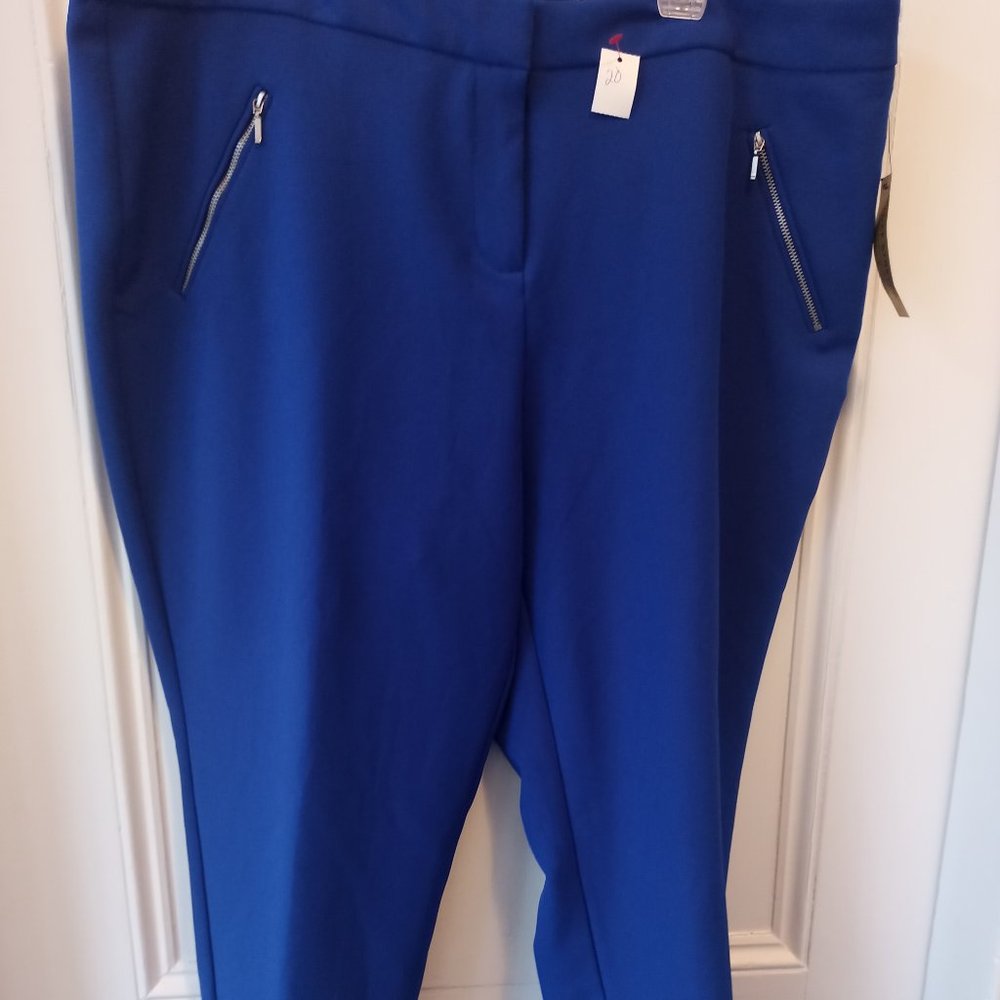 Blue Worthington Trouser